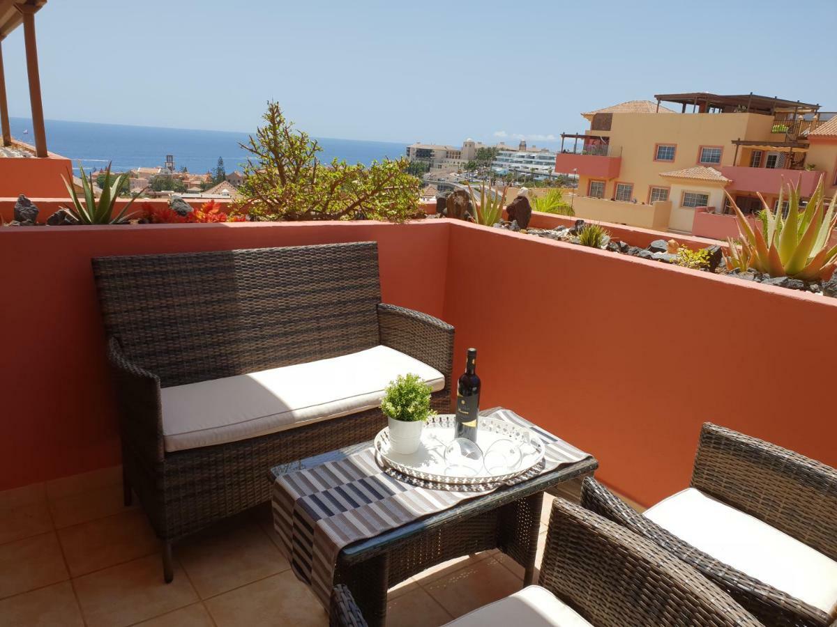 Terrazas Del Duque 2, Terrace, Sea View, Only 300 M To Beach, Heated Pool, Air Conditioning, Wifi Internet, Dishwasher, Washing Machine Costa Adeje  Ngoại thất bức ảnh